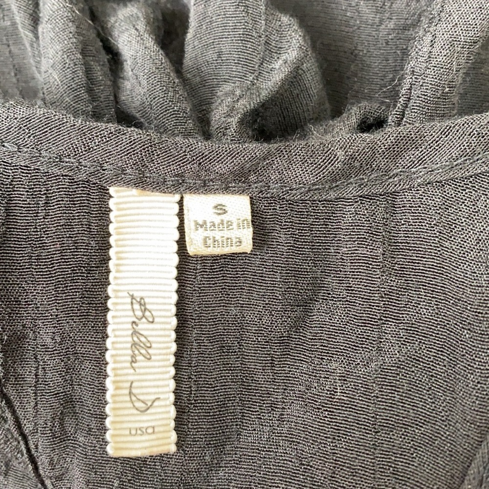 Black Ruffle Dress Size Small - Picture 6 of 9